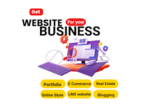 develop a business website for you
