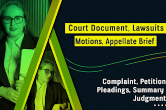 pleadings appeal application record affidavit statement of claim defense motion