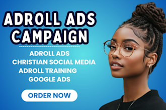 adroll campaign google ads linkedin facebook ads twitter threads thumbtack