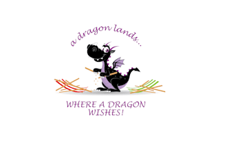 design awesome dragon cartoon logo