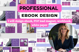 design ebook, PDF lead magnet, workbook, white paper