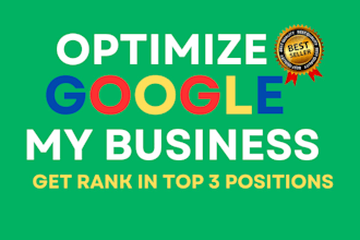 optimize google my business page for local SEO gmb ranking