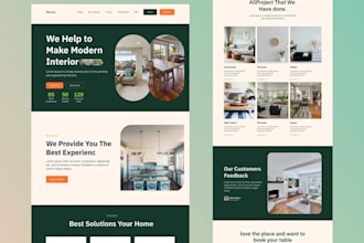 do architecture website, art gallery website, museum website, interior website