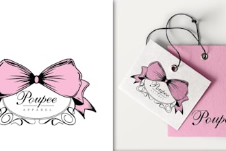 design fancy women apparel logo