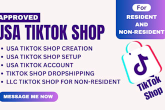 create usa tiktok shop usa tiktok account setup tiktok shop representative usa