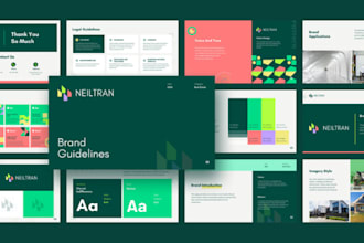 design a custom logo and brand identity style guide