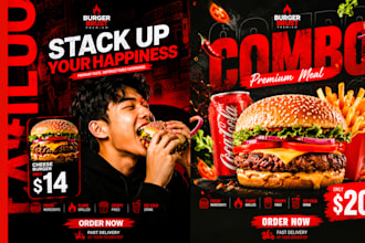 design professional flyers or brochures