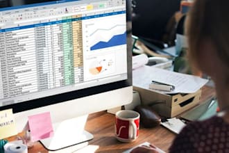 provide excel financial projections, forecasts, and budgets