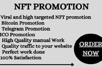 make nft marketing strategy and nft social media promotion
