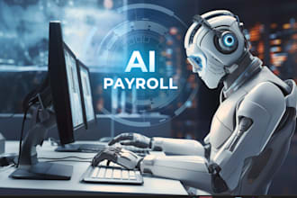 develop saas ai bookkeeping conversational ai website, ai payroll automation web