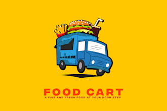 do marvelous minimalist logo and fabulous mascot design
