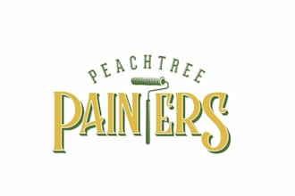 design vintage custom painters logo classic and unique