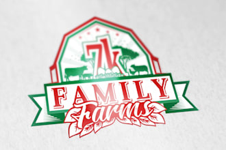 design a professional garden, agriculture, and vegetable logo
