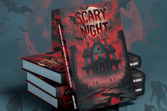 design professional romance and novel book covers