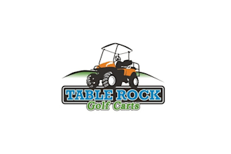 design structured mountains golf carts logo