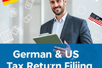 file your german tax return, sales tax, and US personal income tax accurately