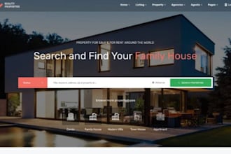 build squarespace real estate website, property management website, idx mls