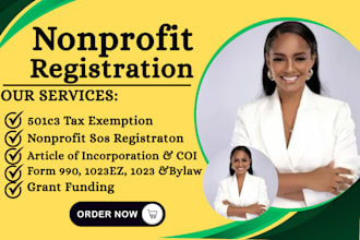 do non profit registration to approve nonprofit tax exempt