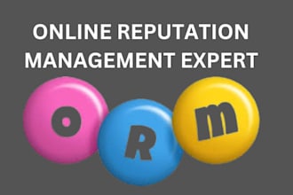 manage your online reputation with expert ORM services
