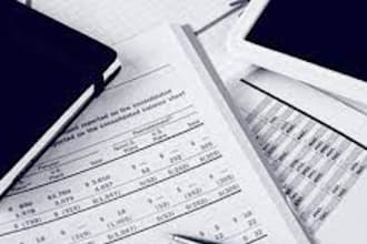 prepare balance sheet, income statement, profit and loss, cash flow