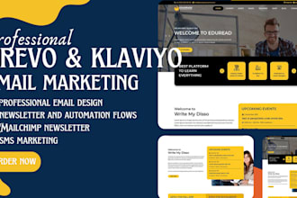 design custom editable brevo email marketing template mailchimp newsletter bravo