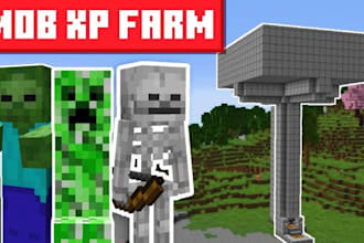 build any farm and modern house in minecraft