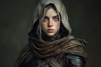 draw a dnd art and d and d character for you