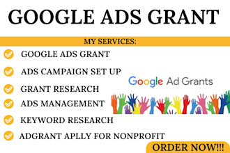 manage and optimize your google ads grant campaign for nonprofits