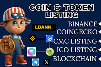 successfully list your crypto token coin listing on coinmarketcap coingecko