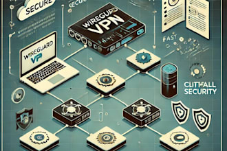 setup and configure wireguard, private cluster, openvpn, ipsec