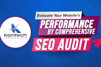 do SEO audit on page , off page and technical analysis