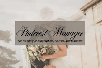 manage your pinterest for wedding business