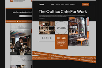 restaurant website food catering website food cafe website food truck website