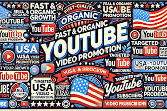 do fast organic usa youtube video and channel promotion video marketing with ads