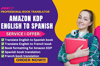 professionally translate english book to spanish book children book formatting