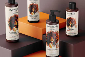 do label design, cosmetic label perfume makeup, skincare, packaging label design