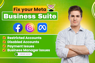 fix meta business suite issues expert, fix restricted ad accounts
