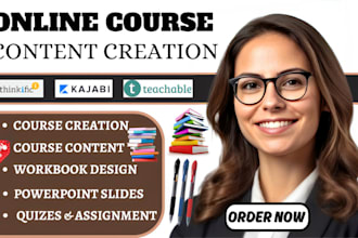 create online course creation training course course curriculum lesson plan