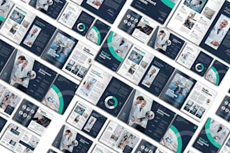 design eye catching medical, homecare , healthcare brochures, brochure writing