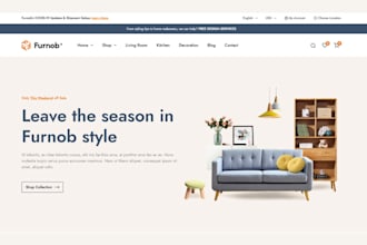 design home appliance shopify store home decor store home appliance website