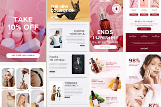 design editable canva beefree beehiiv klaviyo email newsletter template omnisend