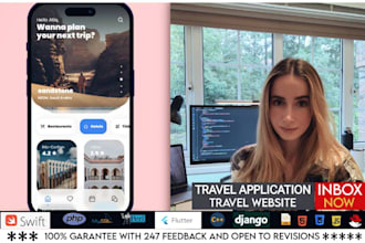 build hotel booking website, travel agency website, tour booking website or app