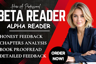 beta read book feedback fantasy thriller science fiction mystery memoir ya novel