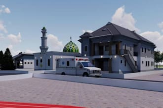 make 3d game environment, 3d architecture design, in unity and unreal engine 5