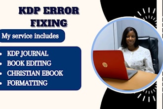 edit, format amazon kdp ebook, christian journal ebook, nonfiction publishing