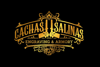 create creative and good looking gun shop  logo design