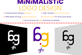 design minimalistic eye catching logo