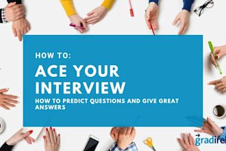 help you with preparing for an important job interview