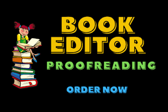 edit, proofread, format, developmental book editor, fiction and non fiction book