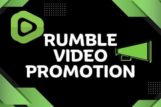boost your rumble youtube, rumble channel promotion, with content